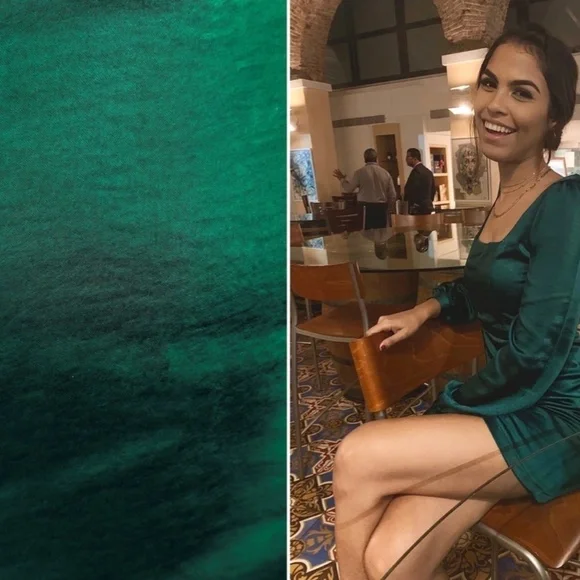 LULUS Sexy Wedding Prom Formal Event Classy Holidays Satin Mini Dress NWOT - Picture 2 of 4